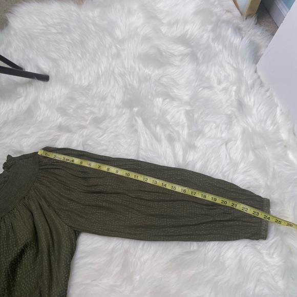 #251 LOFT Smocked Yoke Dress size S NWT - Picture 12 of 13